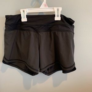 Lululemon Almost new run time shorts